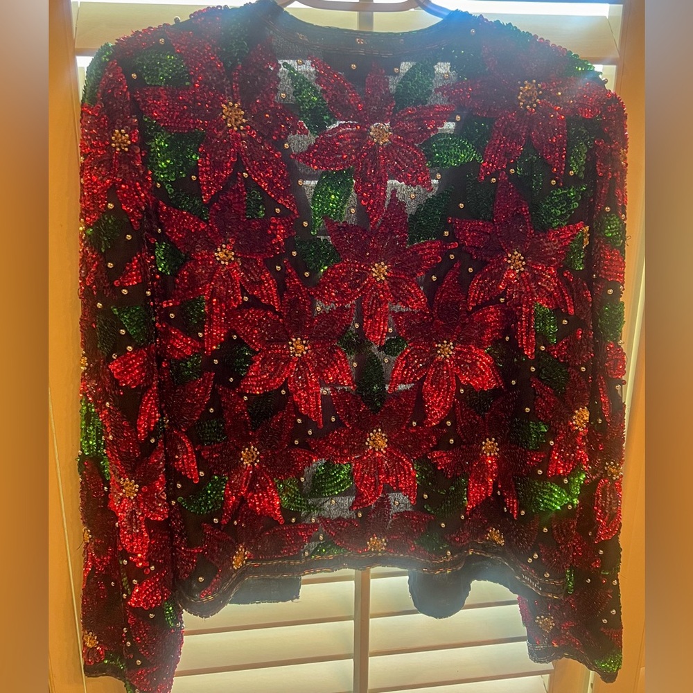 Vintage Laurence Kazar Paris-New York Women’s Size Large Beaded Jacket - Picture 2 of 2